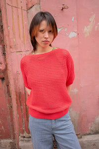 Numph Erikka Cayenne Knitted Jumper - The Mercantile London