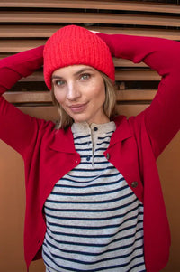 Artlove Ginger Red Cardigan