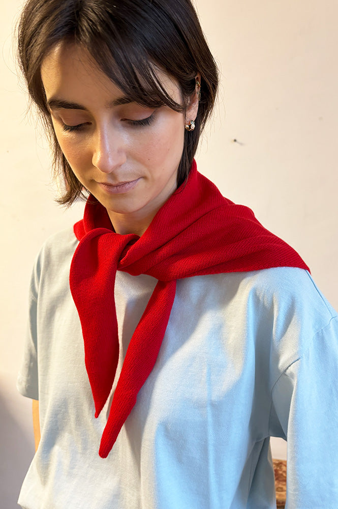 TBCo Red Triangle Scarf - The Mercantile London