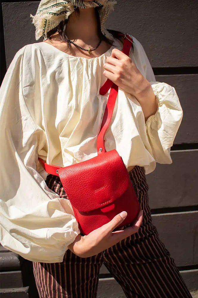 Kate Sheridan Ruby Half Orbed Tab Bag