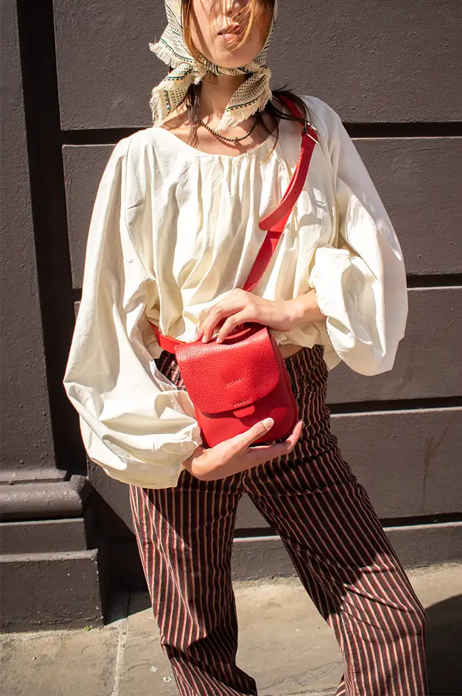 Kate Sheridan Ruby Half Orbed Tab Bag