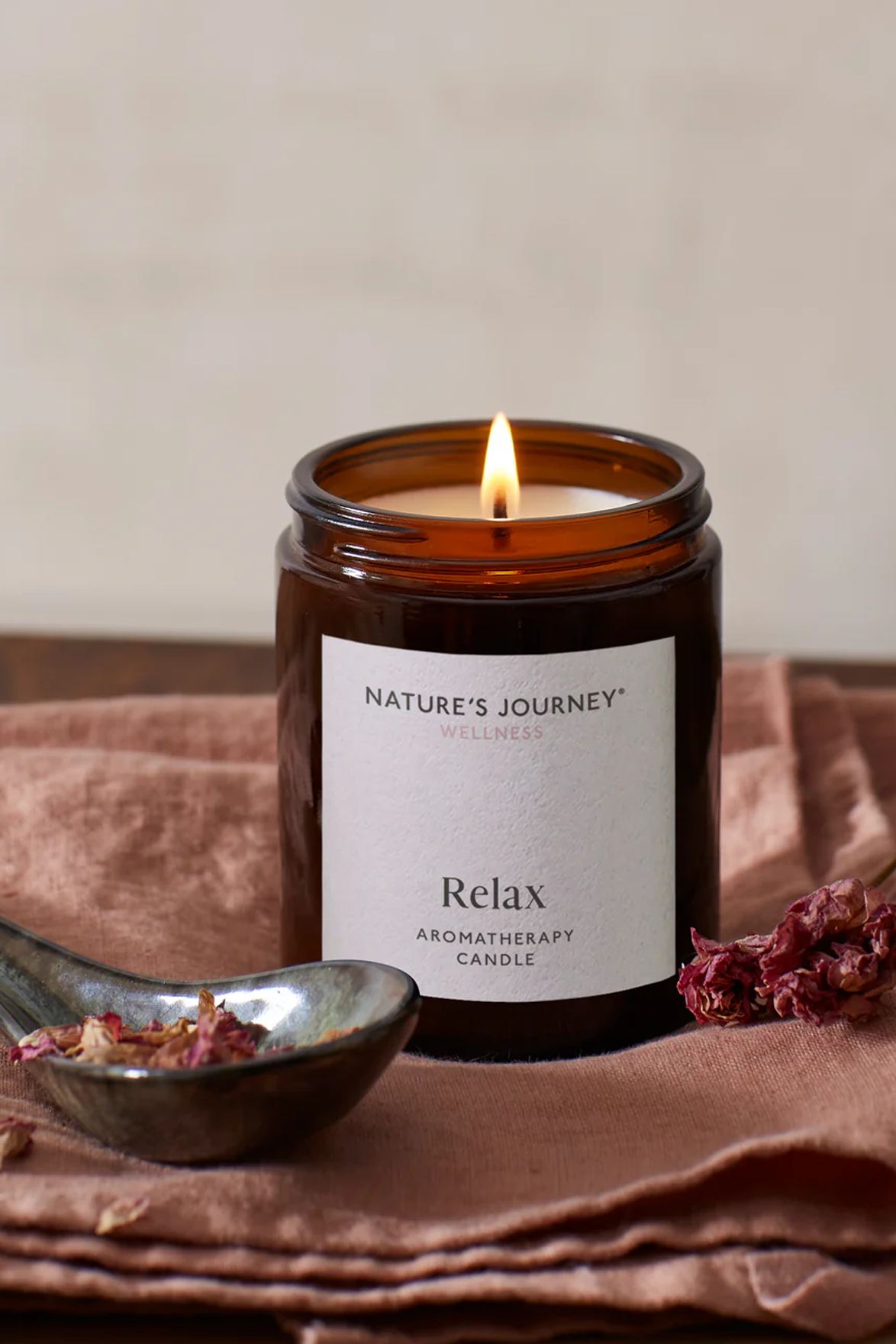 Nature's Journey Relax Candle - The Mercantile London