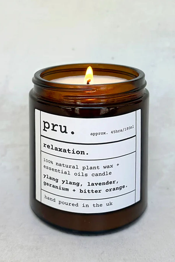 Pru Relaxation Candle - The Mercantile London