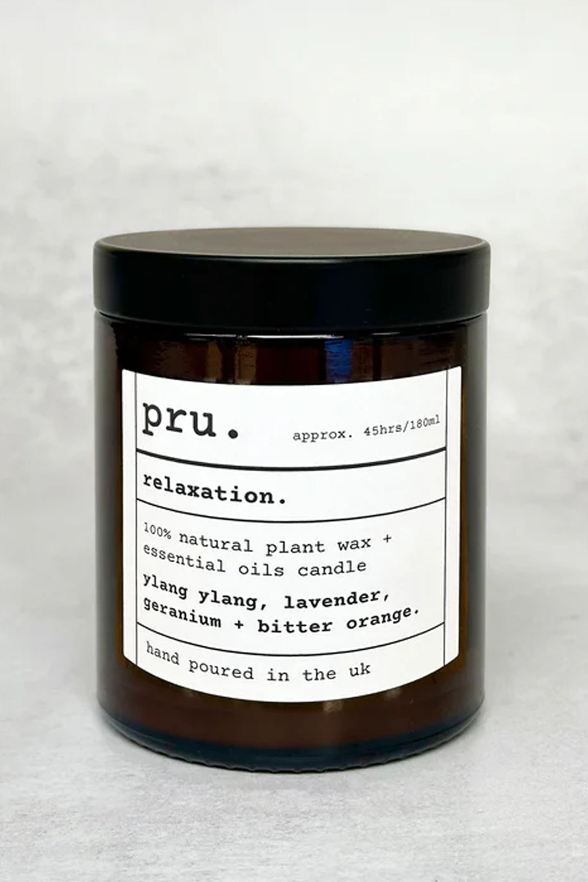 Pru Relaxation Candle - The Mercantile London