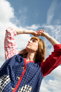 L.F. Markey Reuben Patchwork Jacket - The Mercantile London