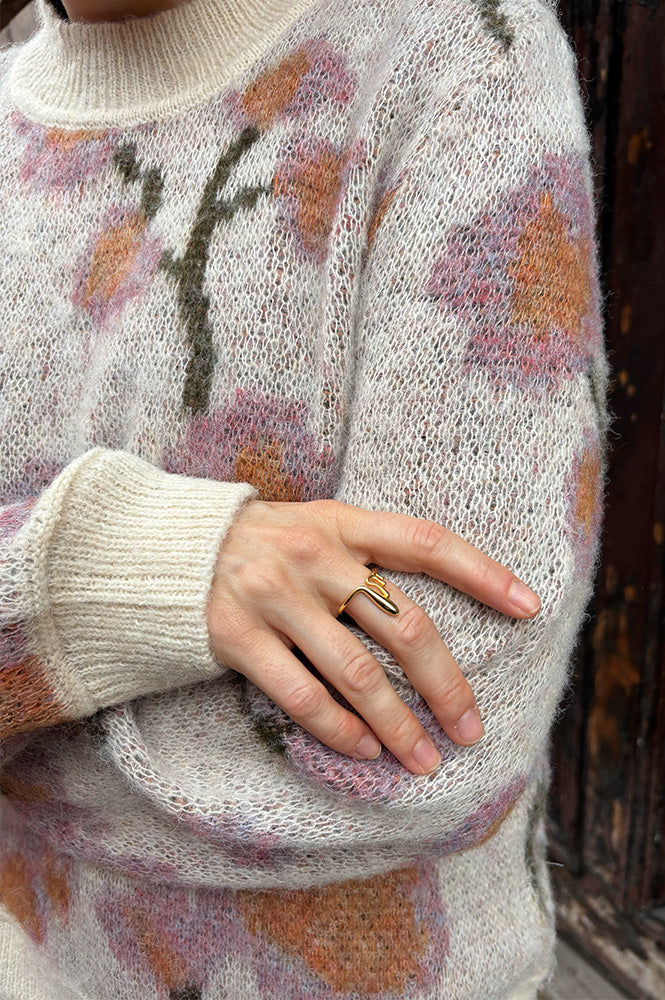 Reflection Stalactite Gold Ring - The Mercantile London