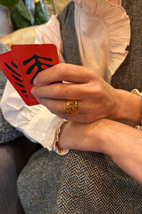 Shyla Savina Chunky Ring - The Mercantile London