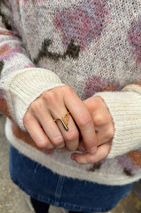 Reflection Stalactite Gold Ring - The Mercantile London