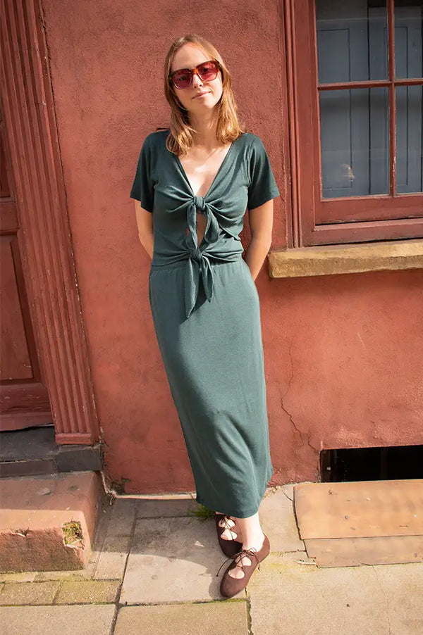 Rita Row Dahlia Ocean Knot Top - The Mercantile London