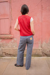 Rita Row Elise Red Heart Vest Top - The Mercantile London