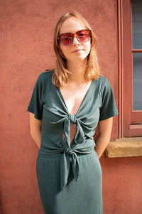 Rita Row Dahlia Ocean Knot Top - The Mercantile London