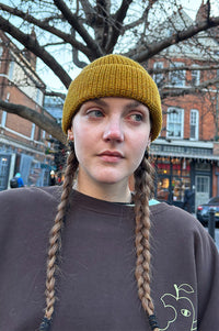 Rock + Ruby Walter Dark Honey Beanie