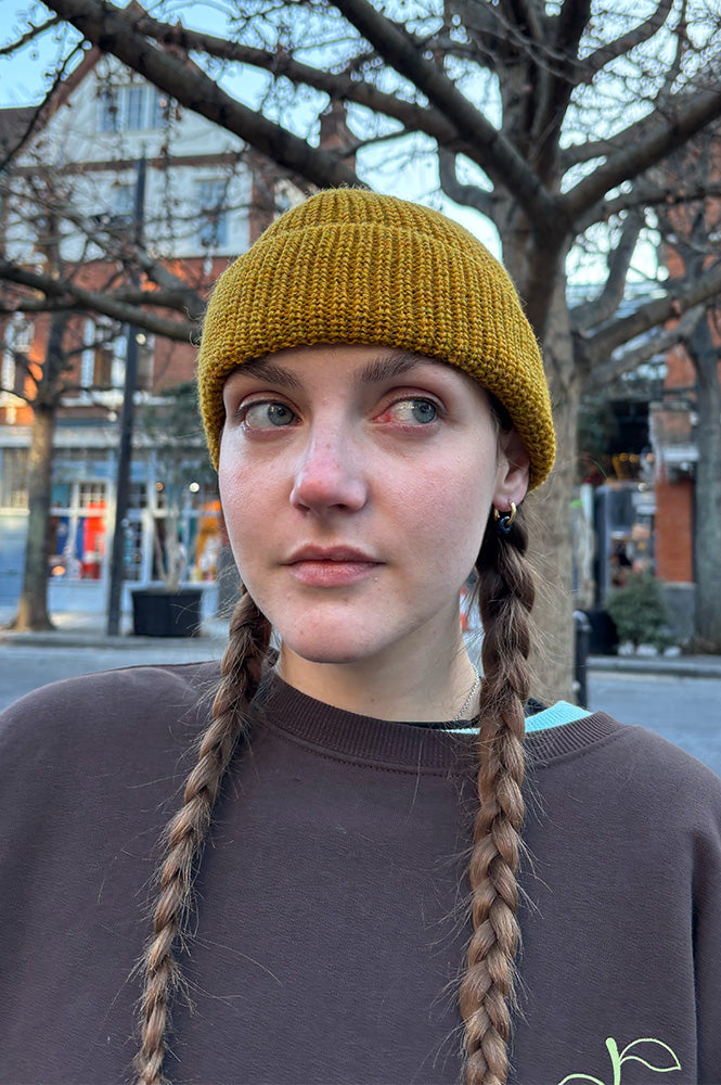 Rock + Ruby Walter Dark Honey Beanie