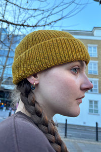 Rock + Ruby Walter Dark Honey Beanie