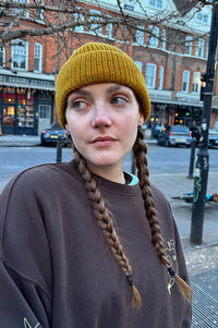 Rock + Ruby Walter Dark Honey Beanie