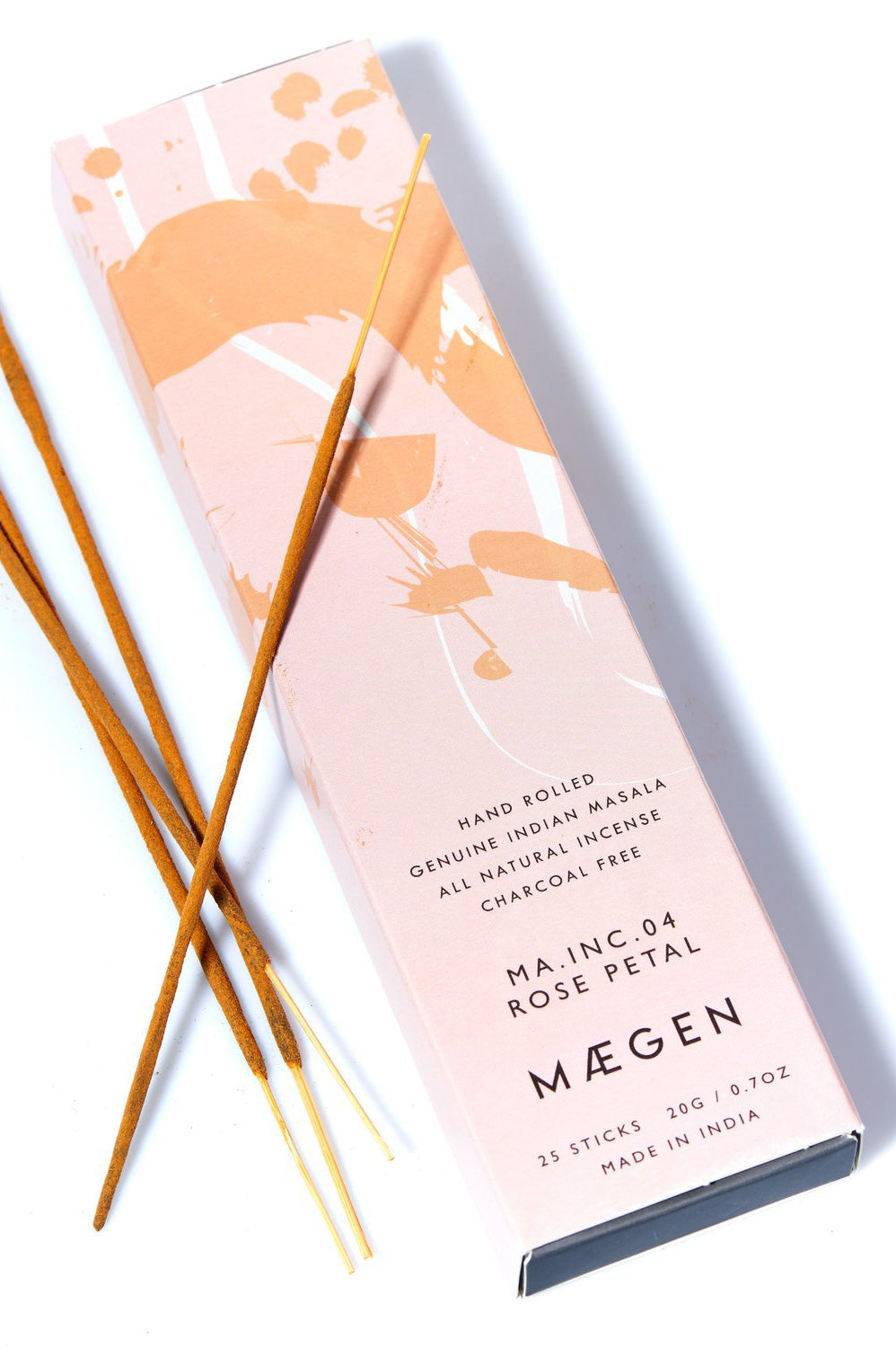 MÆGEN Rose Petal Incense Sticks - The Mercantile London