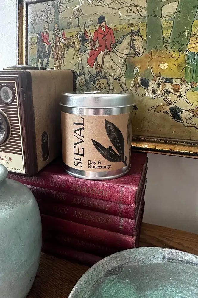 St. Eval Bay and Rosemary Scented Tin Candle