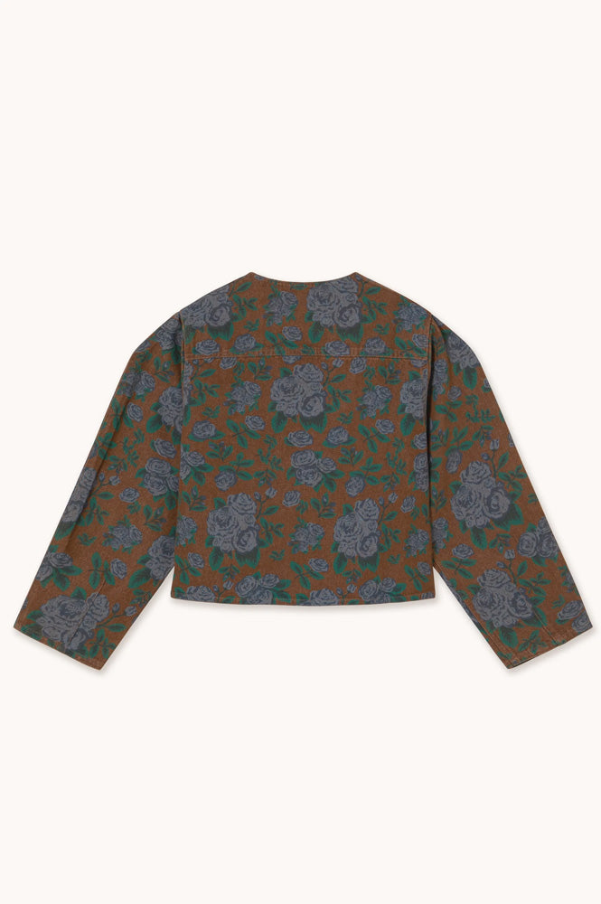 The Tiny Big Sister Roses Denim Jacket - The Mercantile London