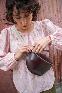 Bellerose Rosie Bordeaux Bag - The Mercantile London