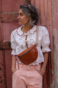 Bellerose Rosie Cognac Bag - The Mercantile London