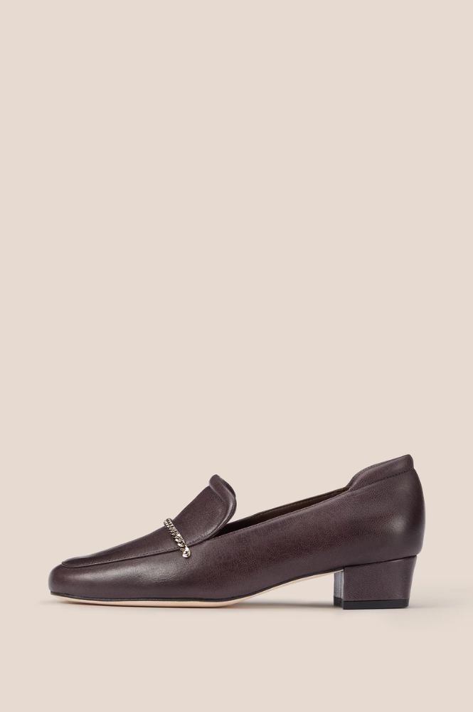 The Keep Rowan Aubergine Shoes