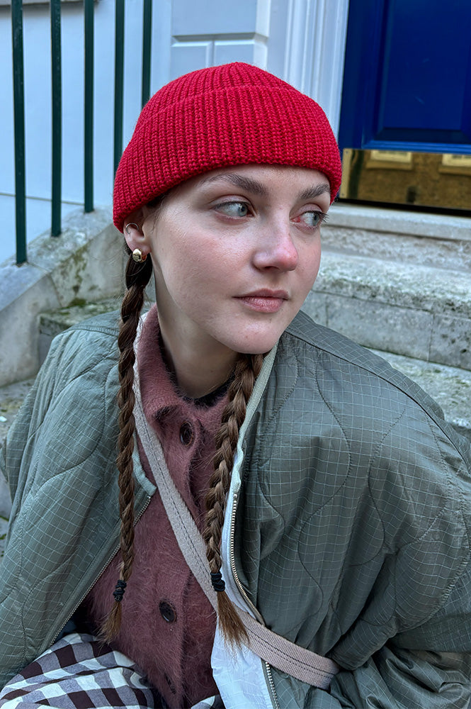 Rock + Ruby Walter Ruby Red Beanie