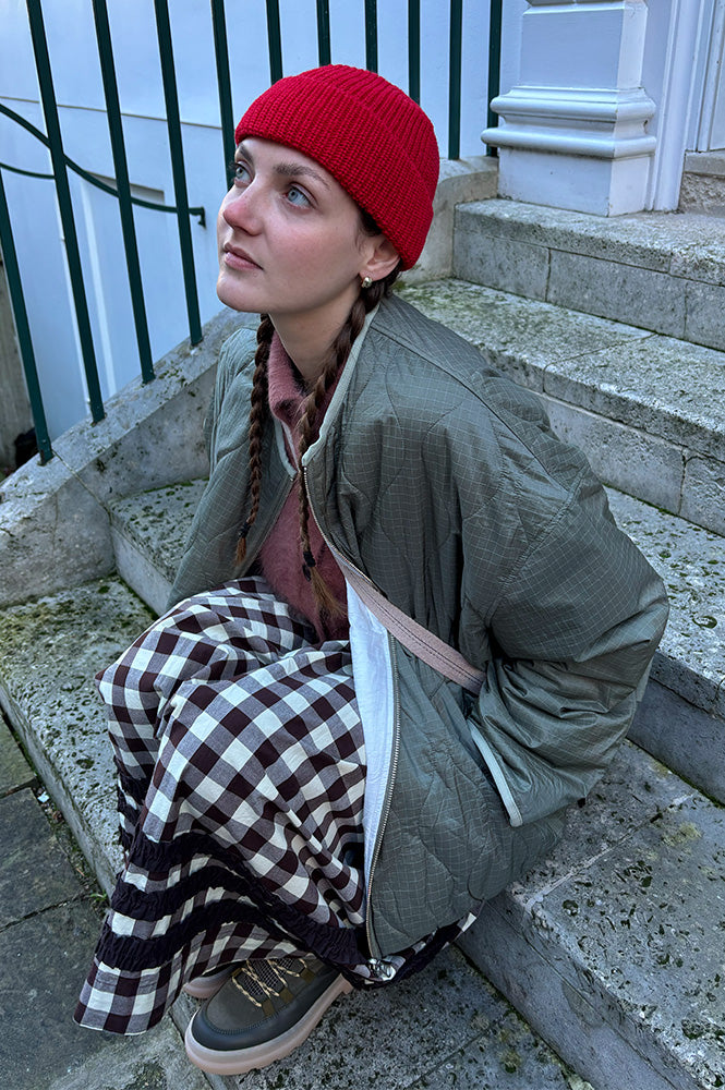 Rock + Ruby Walter Ruby Red Beanie