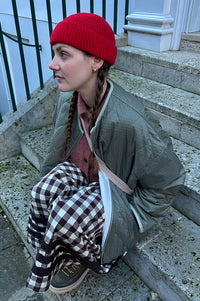 Rock + Ruby Walter Ruby Red Beanie