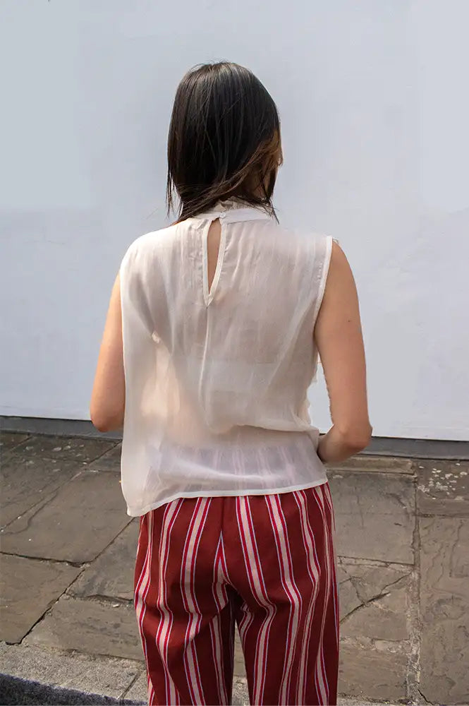 An'ge Sahanie Ecru Blouse