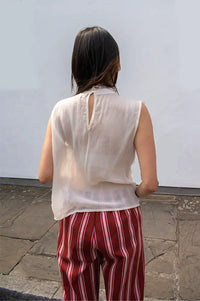 An'ge Sahanie Ecru Blouse
