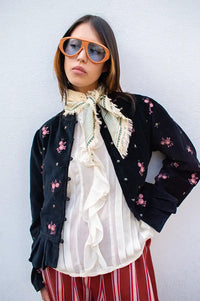 An'ge Sahanie Ecru Blouse