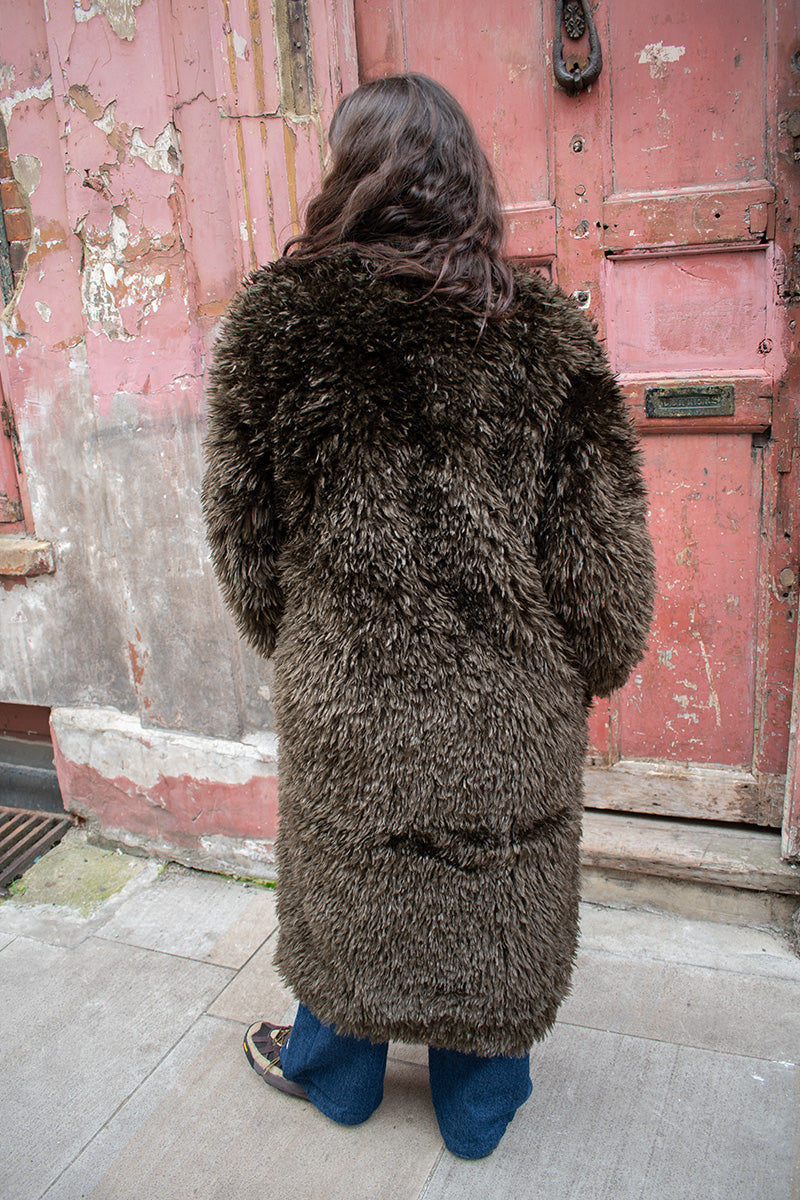 Second Female Ophie Delicioso Chocolate Coat - The Mercantile London