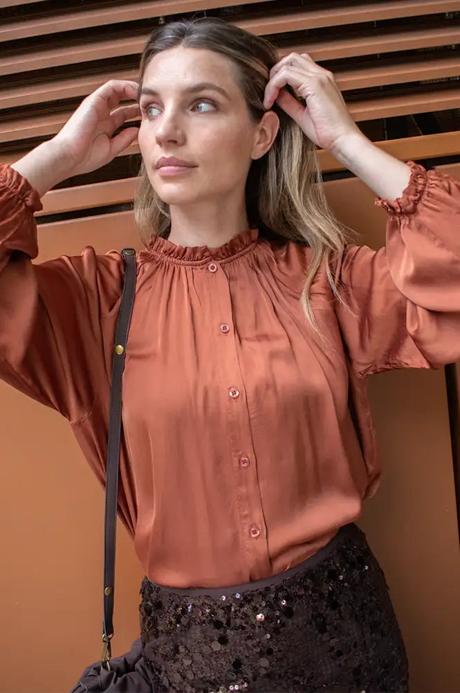 Project AJ117 Rachel Redwood Blouse