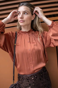 Project AJ117 Rachel Redwood Blouse
