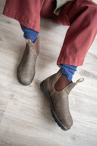 Blundstone 585 Rustic Brown Boots - The Mercantile London