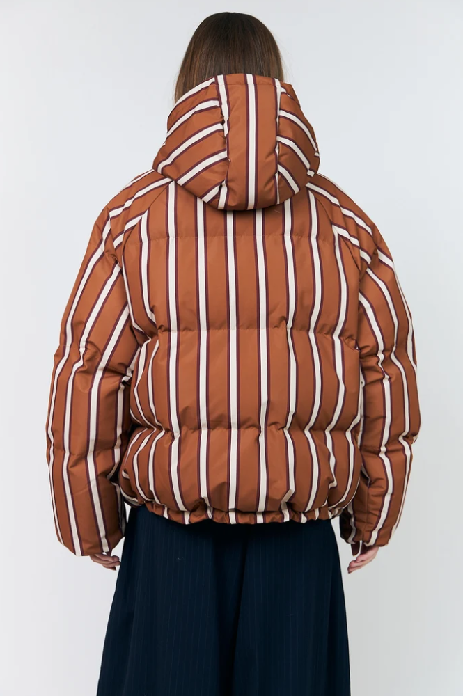 Lolly's Laundry Shelby Rust Stripe Jacket