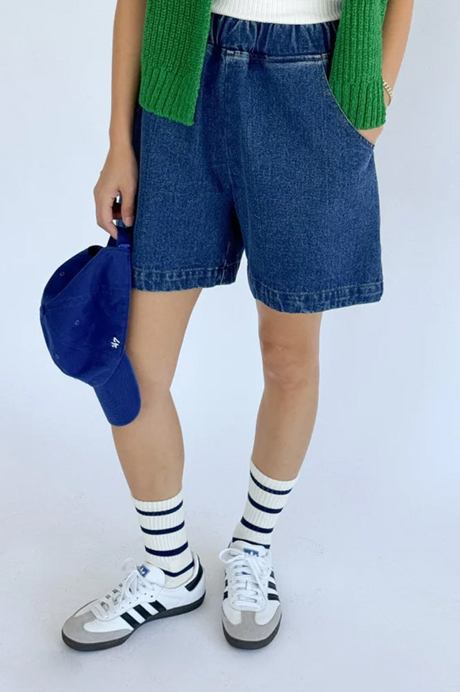 Le Bon Shoppe City Blue Denim Shorts - The Mercantile London