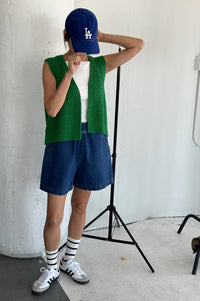 Le Bon Shoppe City Blue Denim Shorts - The Mercantile London