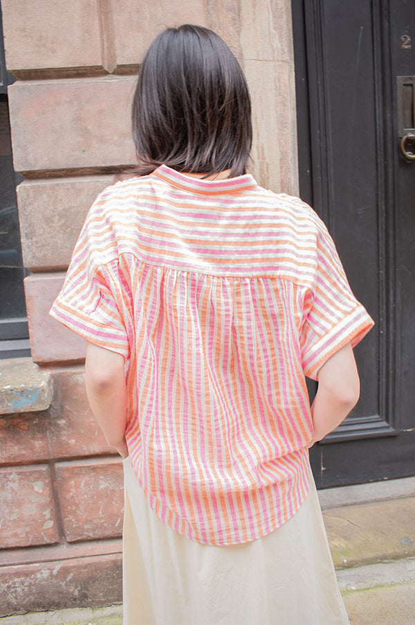 Sacrécoeur Louison Salvador Multicoloured Blouse - The Mercantile London