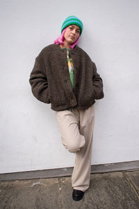 Sacrécoeur Jay Truffle Boucle Wool Jacket - The Mercantile London