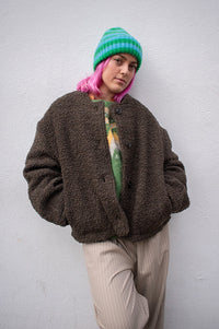 Sacrécoeur Jay Truffle Boucle Wool Jacket - The Mercantile London