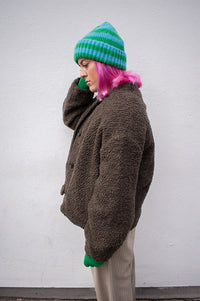 Sacrécoeur Jay Truffle Boucle Wool Jacket - The Mercantile London