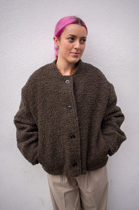 Sacrécoeur Jay Truffle Boucle Wool Jacket - The Mercantile London