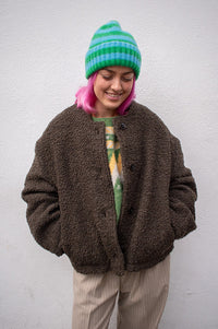 Sacrécoeur Jay Truffle Boucle Wool Jacket - The Mercantile London