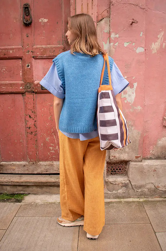 Stella Nova Anchor Blue Sea Vest - The Mercantile London