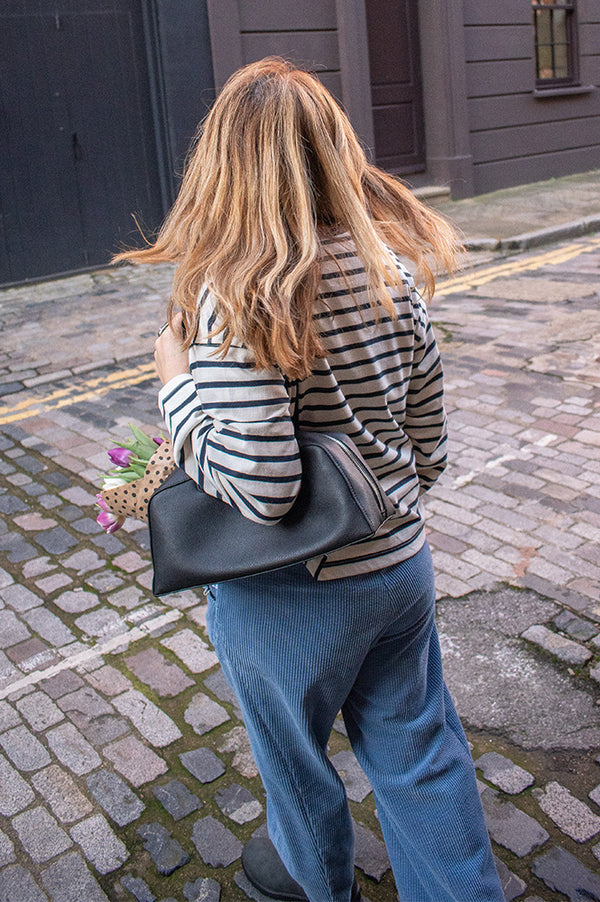 Le Bon Shoppe Navy Stripe Sailor Top