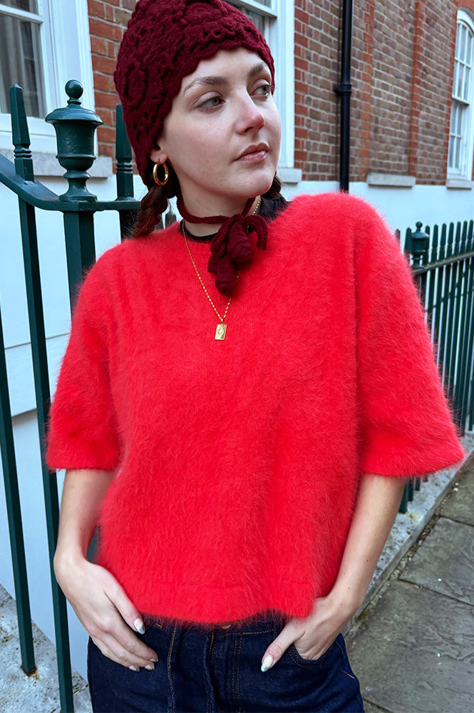 Bellerose Dime Salsa Angora-Blend Jumper