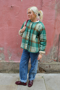 Charlie Joe Elma Sand Check Jacket - The Mercantile London
