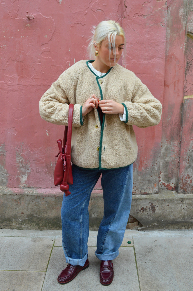 Charlie Joe Elma Sand Check Jacket - The Mercantile London