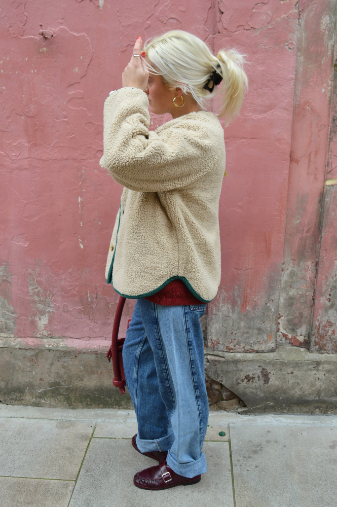 Charlie Joe Elma Sand Check Jacket - The Mercantile London